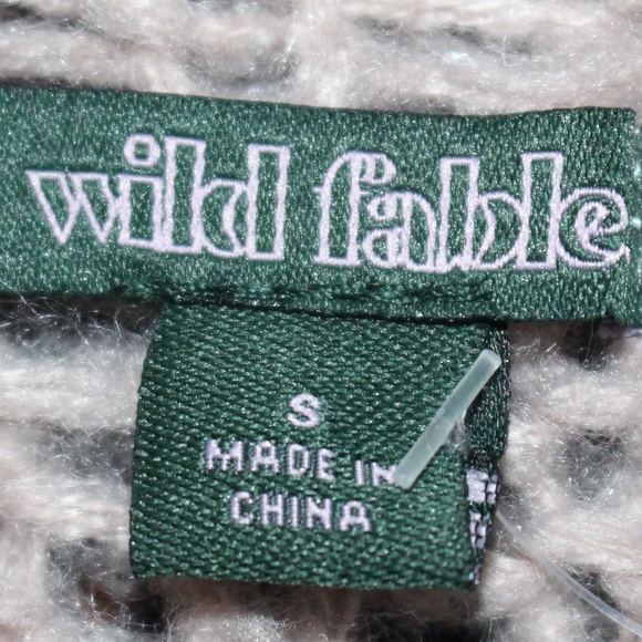 Wild Fable, dusty rose crochet cardigan sweater....... - Picture 8 of 10